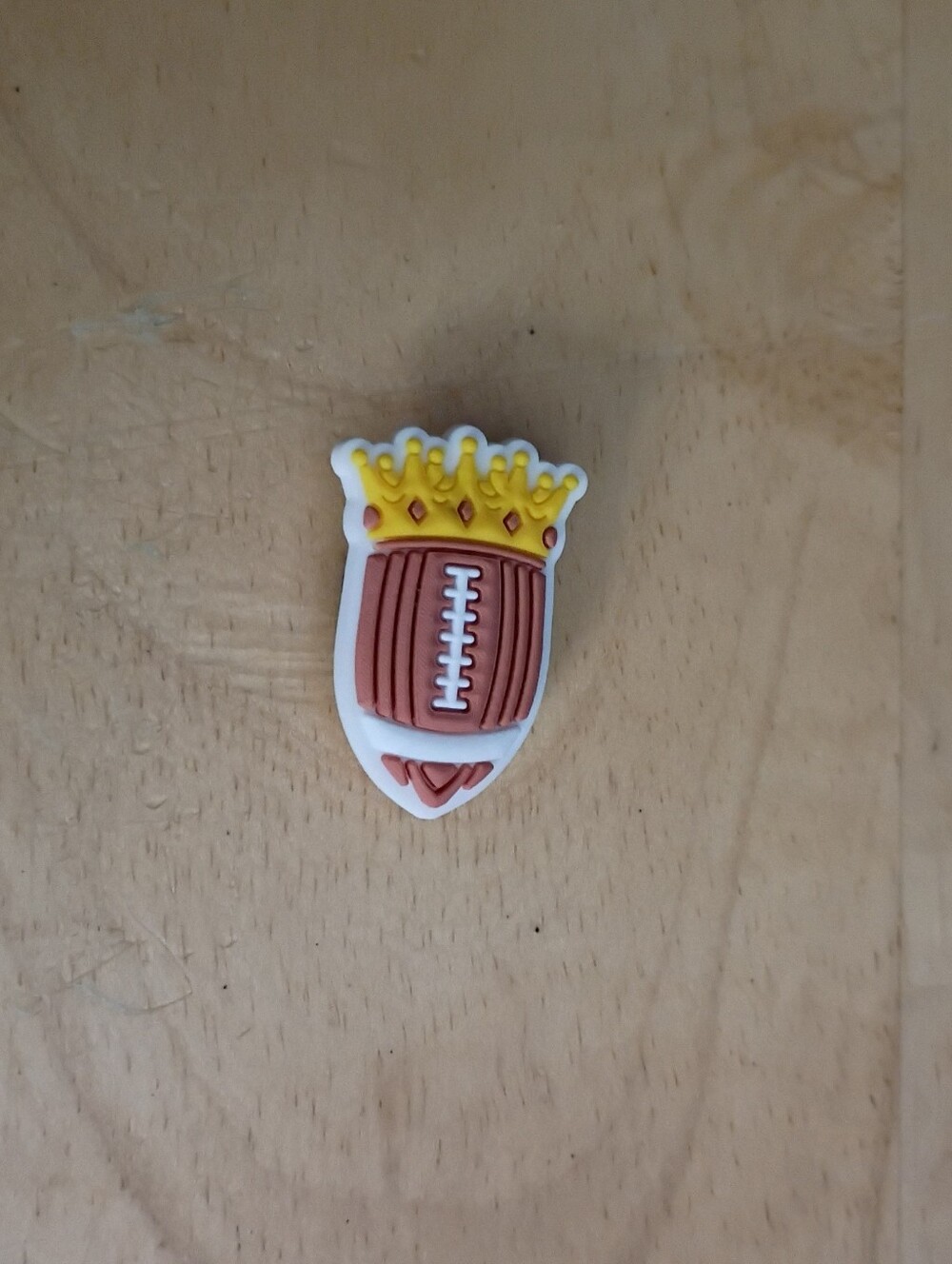 10 for $10 Jibbitz Croc Charms - Football Sports Ball w/ Crown  - Sports